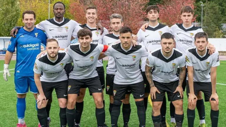 Alineación del Santoña 2025-2026. Edu Quintana