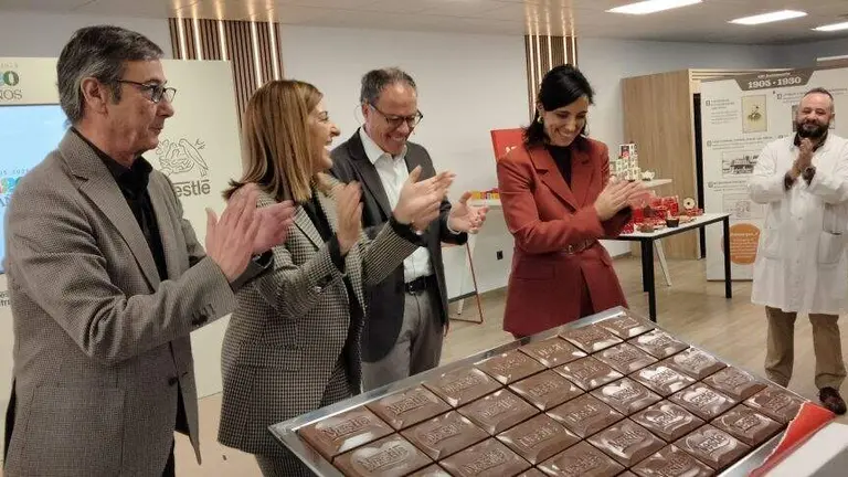 Descubrimiento de la tableta de chocolate. R.A.