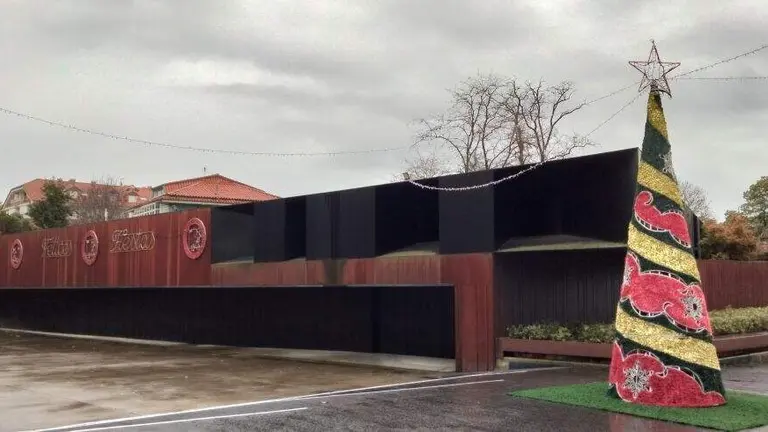 Decoraci&oacute;n navide&ntilde;a en Meruelo. R.A.