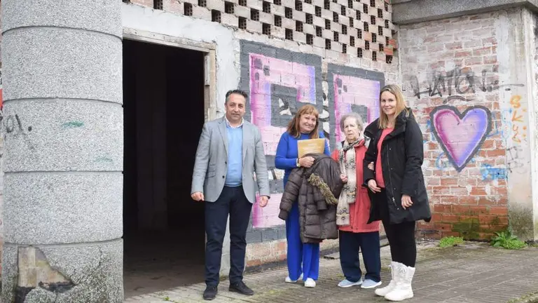 Local adquirido para centro juvenil en Renedo.