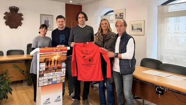 Presentaci&oacute;n de la octava San Silvestre Solidaria de El Astillero.