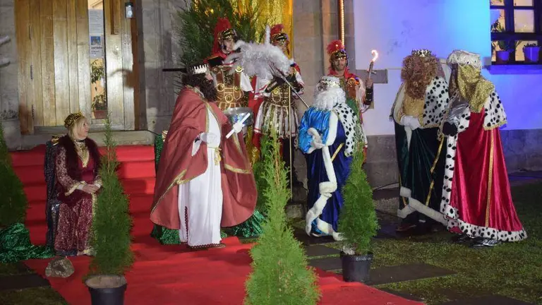 Representaci&oacute;n del Bel&eacute;n viviente en Pi&eacute;lagos.