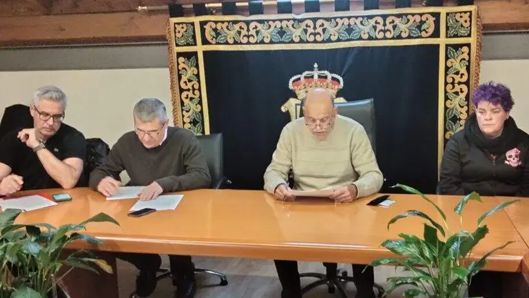 Un momento de la sesi&oacute;n plenaria en Voto. R.A.