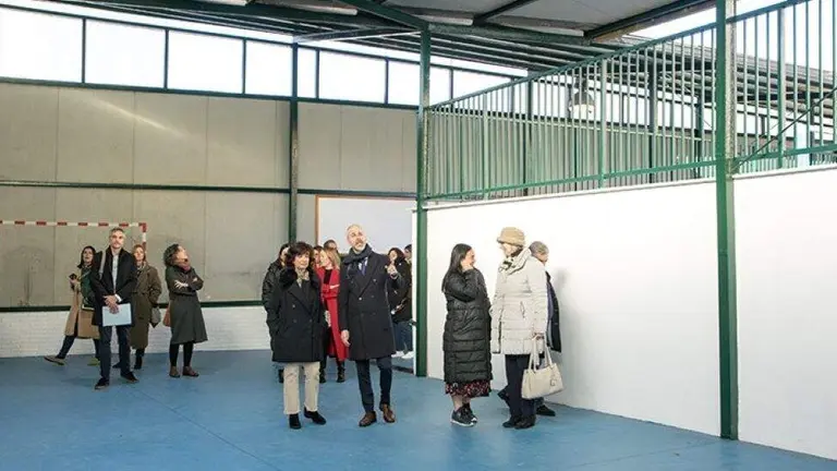 Visita a las instalaciones del colegio Men&eacute;ndez Pelayo.