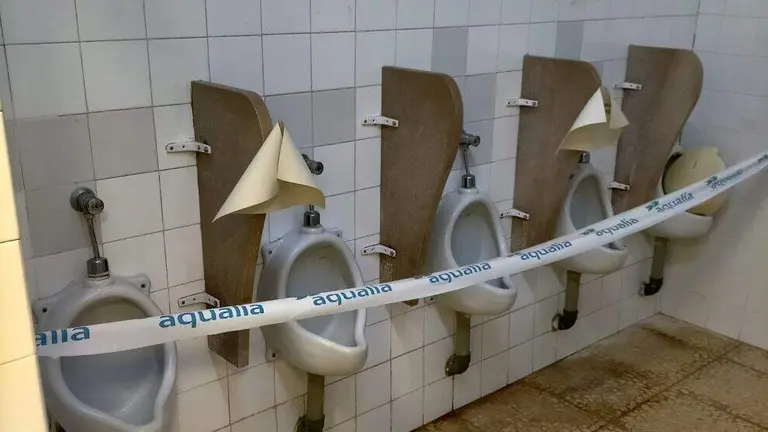 Estado de las instalaciones en Santander.