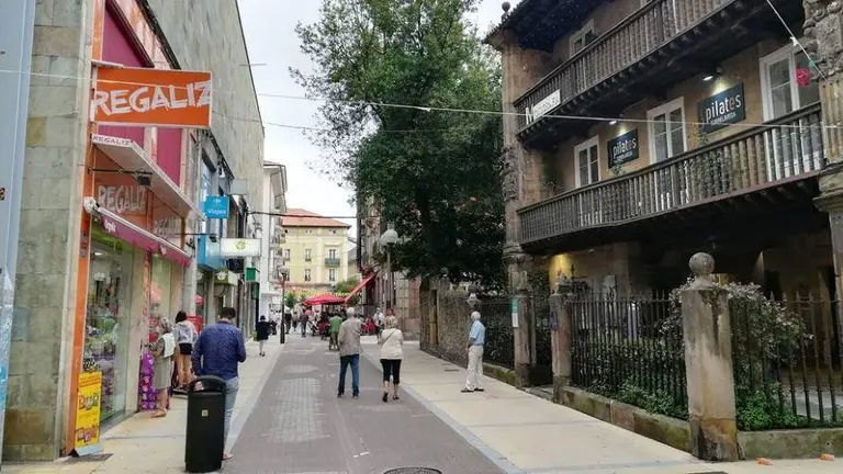 Calles de la ciudad de Torrelavega. R.A.