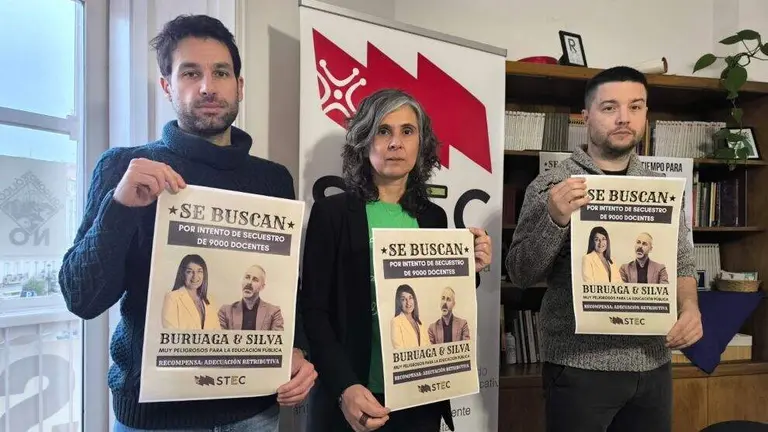 Representantes del STEC.