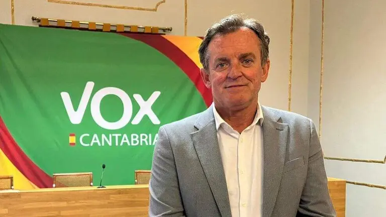 El concejal de Vox en Castro Urdiales, Agustín Fernández.