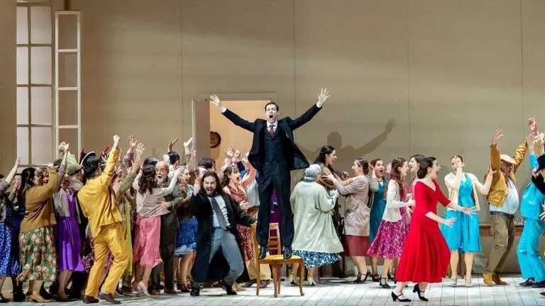 Representaci&oacute;n del 'Barberillo de Lavapi&eacute;s'.