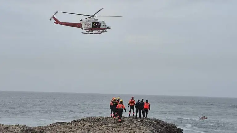 Zona de la pasarela en el Bocal, en Santander.