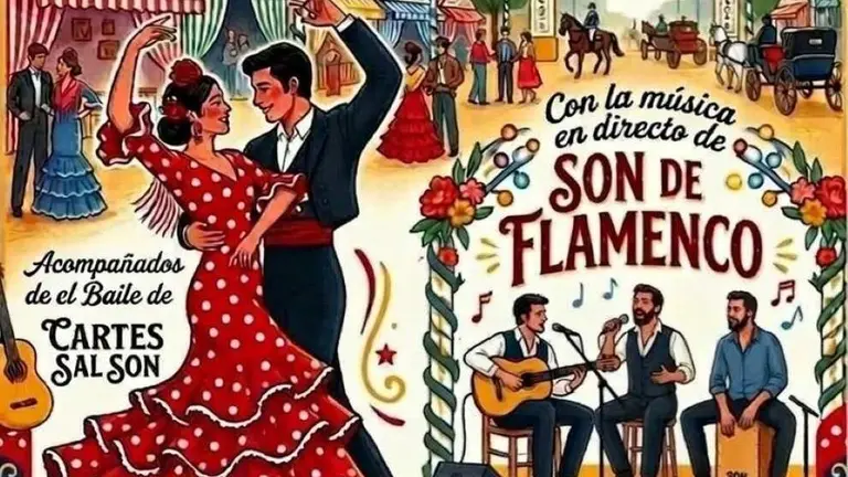 Cartel de la Feria de Abril.