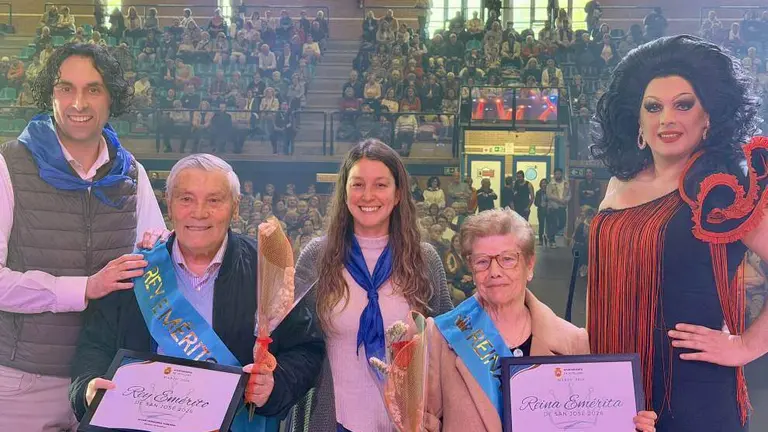 Reyes Em&eacute;ritos de las Fiestas de San Jos&eacute;.