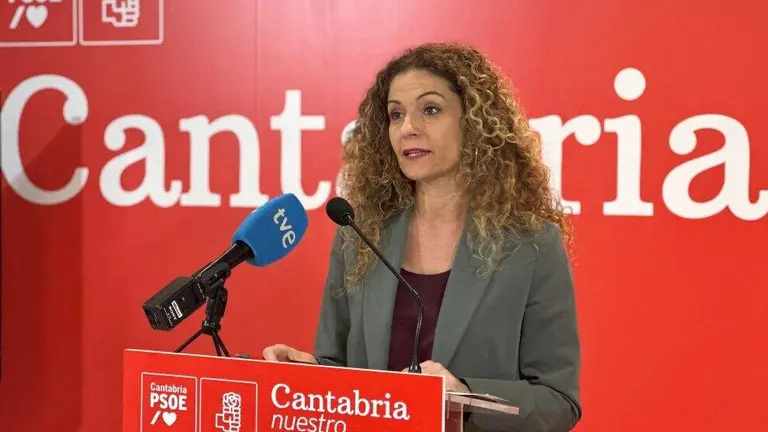 Ainoa Qui&ntilde;ones en la rueda de prensa.