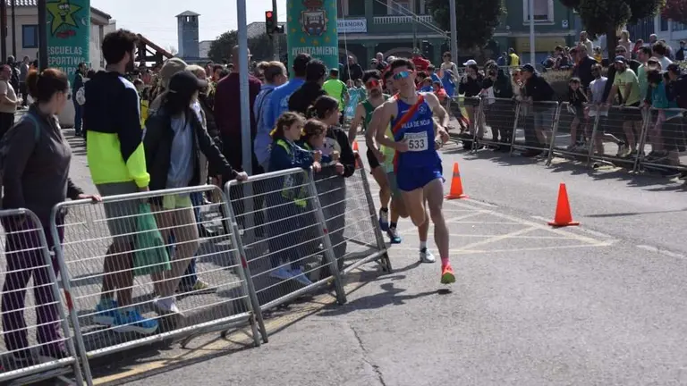 Atletas en la prueba.