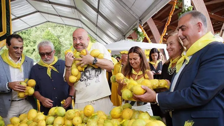 Fiesta de Los Limones Solidarios en Novales.