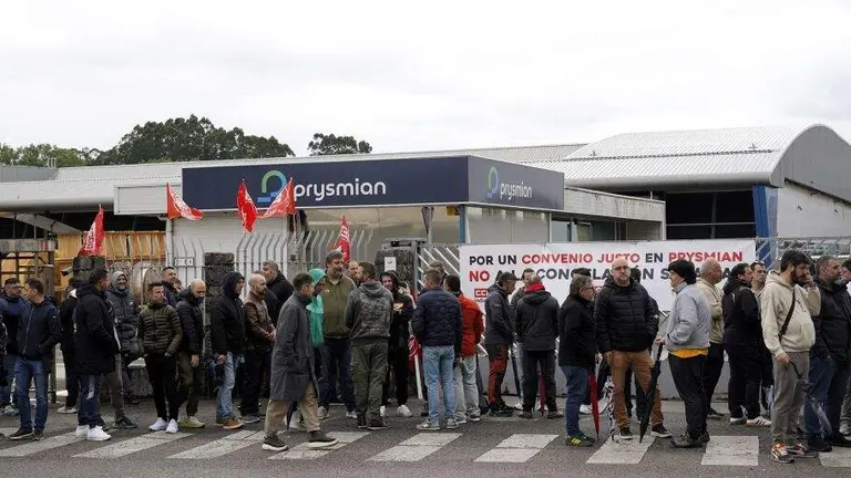 Huelga en Prysmian.