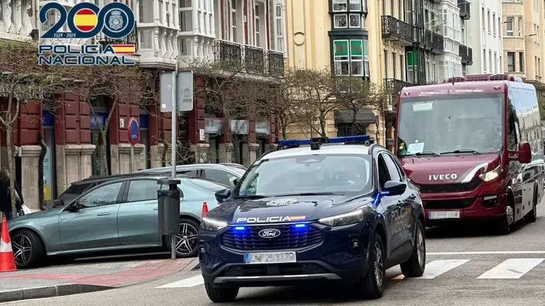 Polic&iacute;a Nacional.