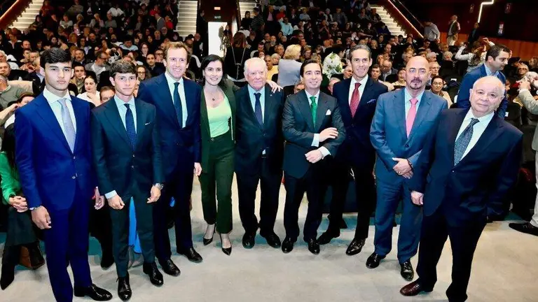 Presentaci&oacute;n del cartel de la Feria de Santiago en Santander.