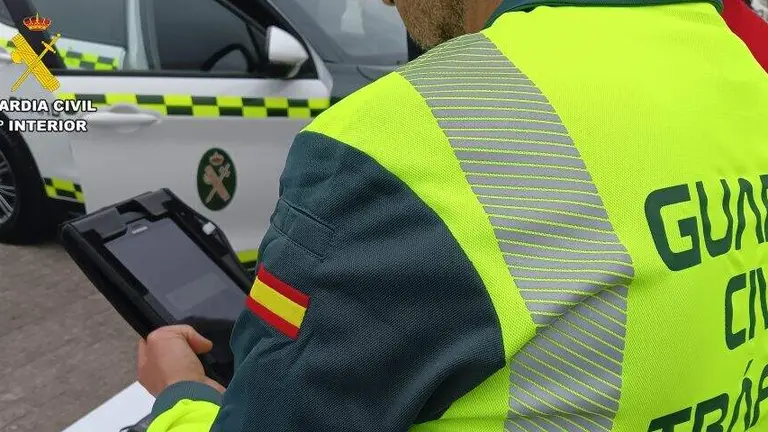 Control de la Guardia Civil.