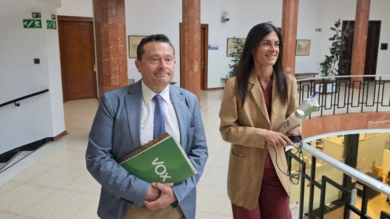 Concejales de Vox en Santander.