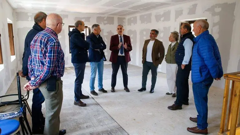 Visita a las obras en Bolmir.