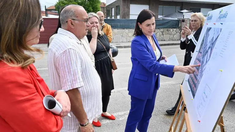 Inicio de las obras en Los Portuarios.