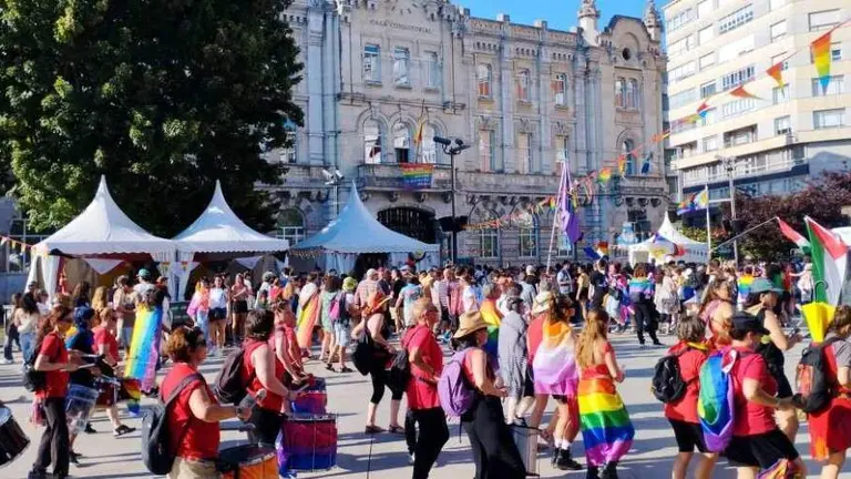 Manifestaci&oacute;n en Santander.
