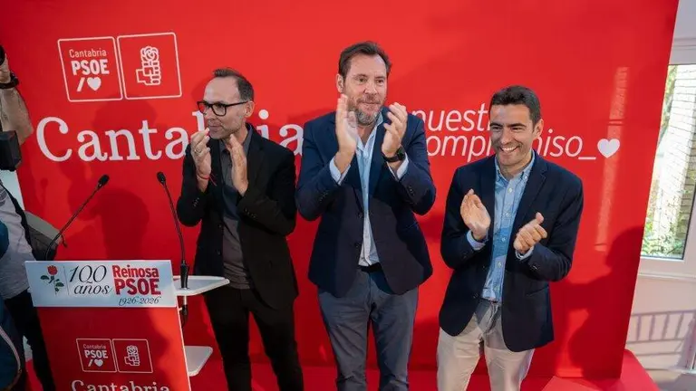 Acto del centenerio de la agrupaci&oacute;n socialista en Reinosa.