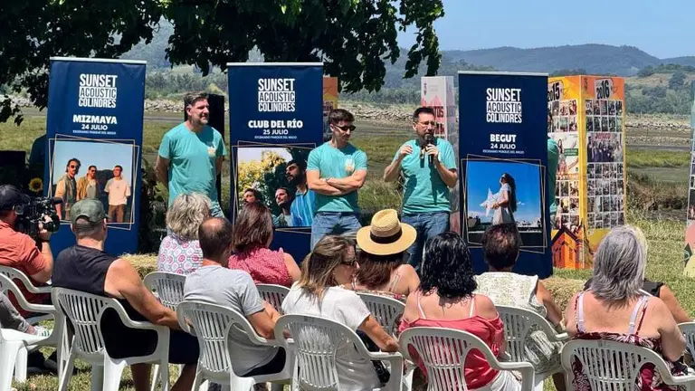 Presentaci&oacute;n del Festival de Colindres.
