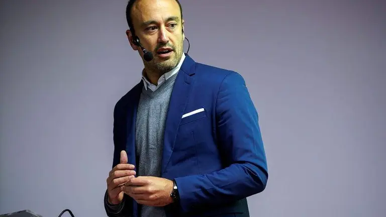 El alcalde de Torrelavega, Javier L&oacute;pez Estrada (PRC).