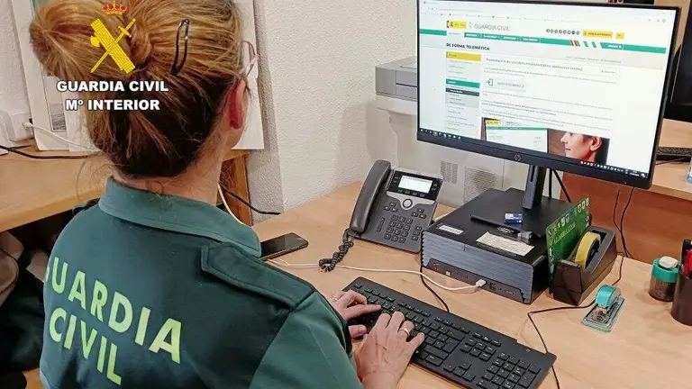 Recepcion de las denuncias de la Guardia Civil.