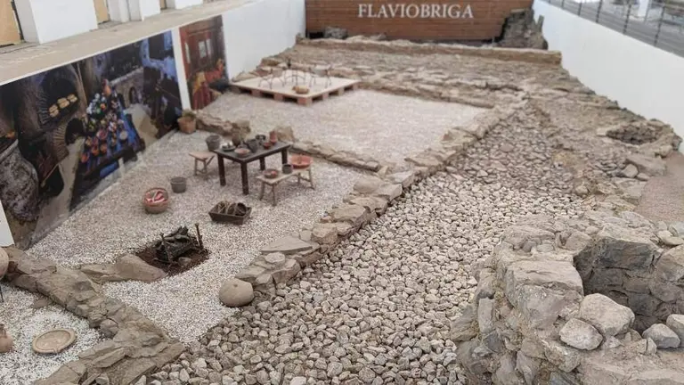 Yacimiento romano de Flaviobriga.