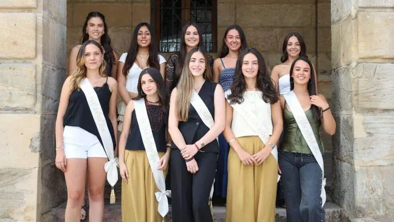 Reina y Damas de San Mateo en Reinosa.