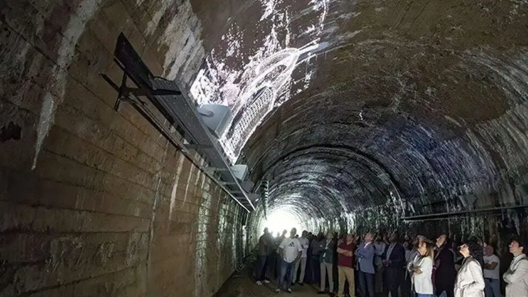 Zona del t&uacute;nel de La Enga&ntilde;a.