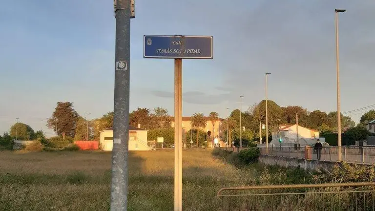 Calle cerca de Corb&aacute;n.