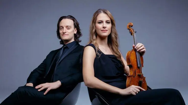 Francesca Dego y Alessandro Taverna.
