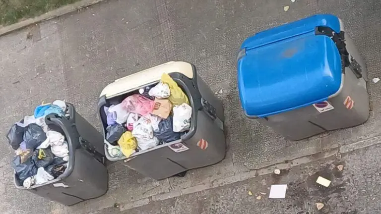 Contenedores en Santander.