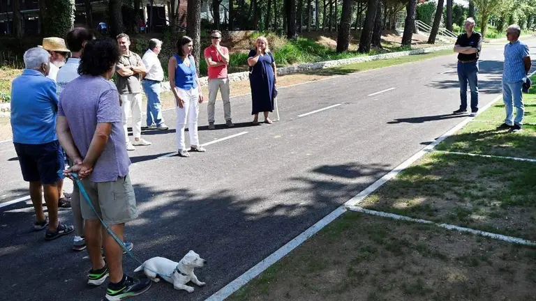 Apertura del aparcamiento en Matale&ntilde;as.