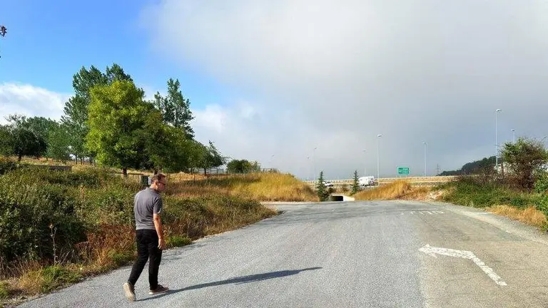 Carretera al punto limpio.