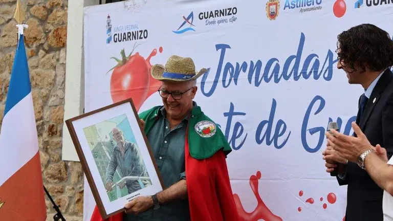 Un momento del nombramiento en Guarnizo.