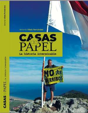 Portada del libro 'casas de papel'.