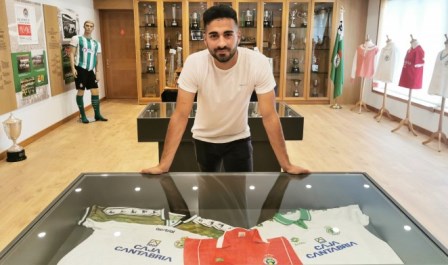 El nuevo fichaje del Racing de Santander.