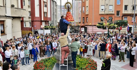 Plaza de Perines en Santander.