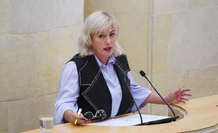 La diputada y alcaldesa de Polanco, Rosa Díaz.