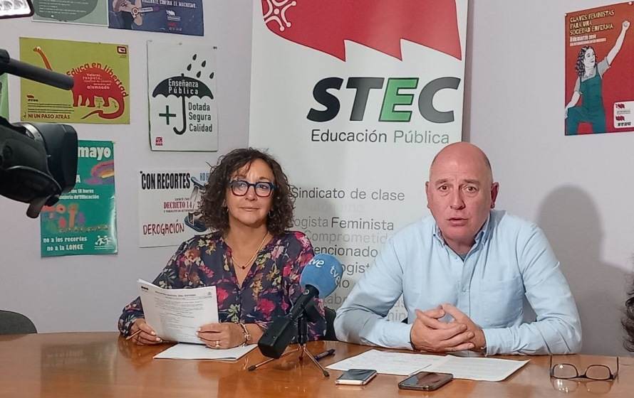 representantes del STEC hablaron sobre el proyecto del presupuesto de 2023 de Cantabria