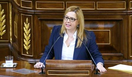 La diputada regional, Elena Castillo.