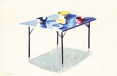 Mesa Calder de Teresa Moro.