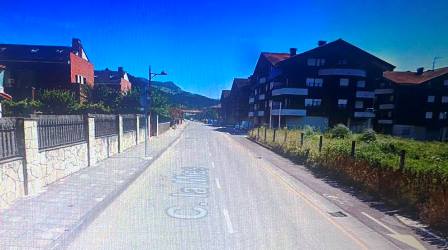 Calle La Mies en Ampuero.