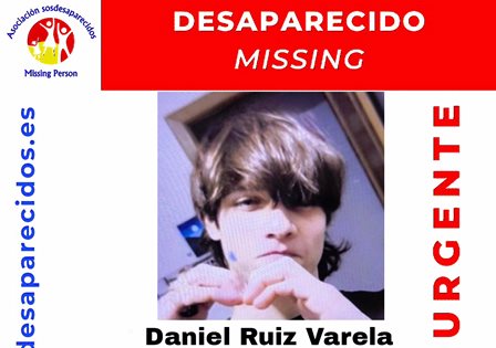 Cartel del desaparecido.