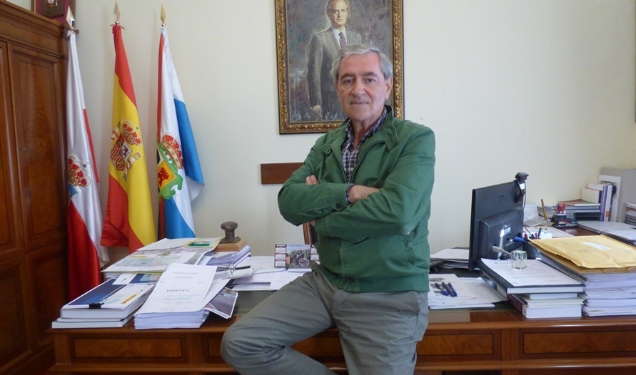 El alcalde de Suances, Andrés Ruiz. R.A.